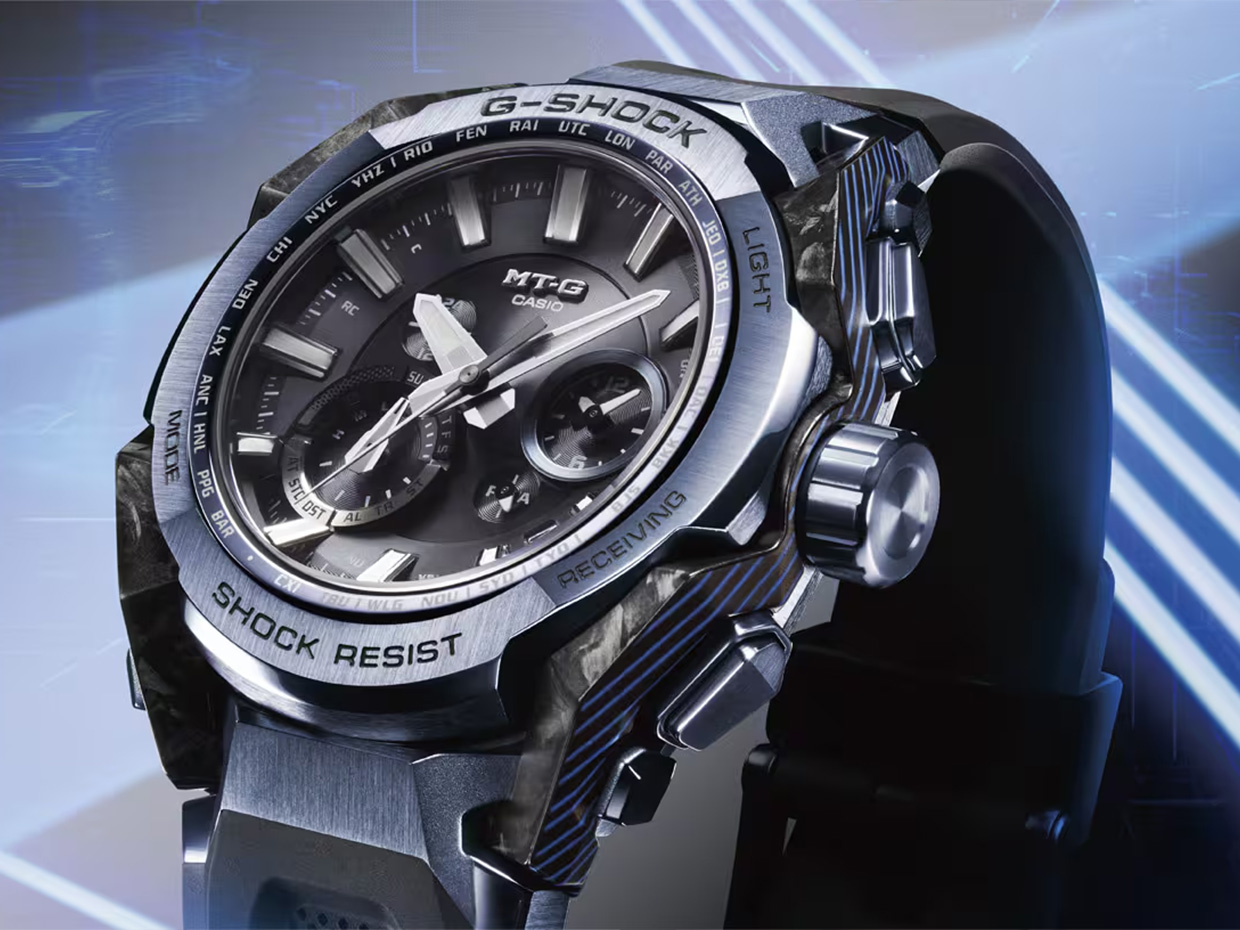 Designed with the help of AI, the Casio G-Shock MTG-B4000 Series was finally released, peek at the detailed specifications!