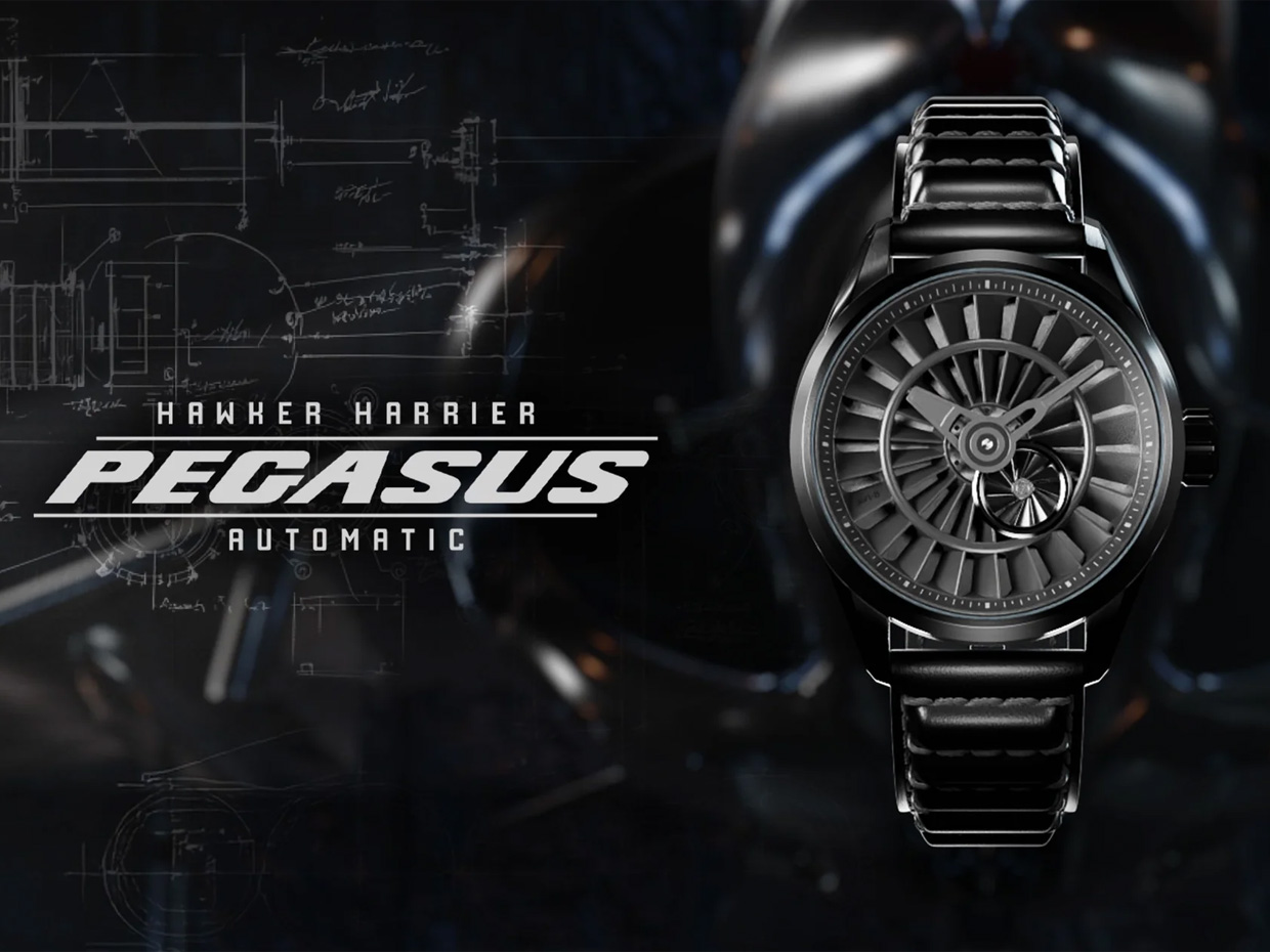 Avi-8 will release Hawker Harrier Pegasus Limited Edition as a tribute for the Jet Rolls-Royce Pegasus engine