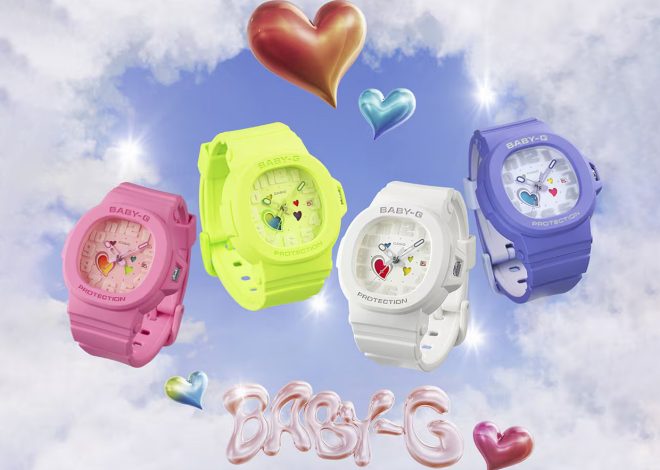Coming Soon! Casio Baby-G BGA-10 Playful Heart Series, you can change the color of the heart in Dial!
