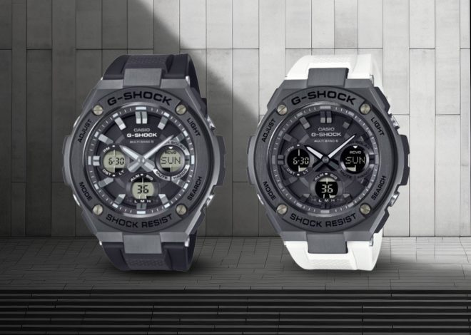 Casio G-Shock release 2 GST-W110MS G-Steel Watches