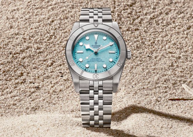 Tudor released Black Bay 54 Lagoon Blue with Dial inspired by the color of the Blue Lagoon Air