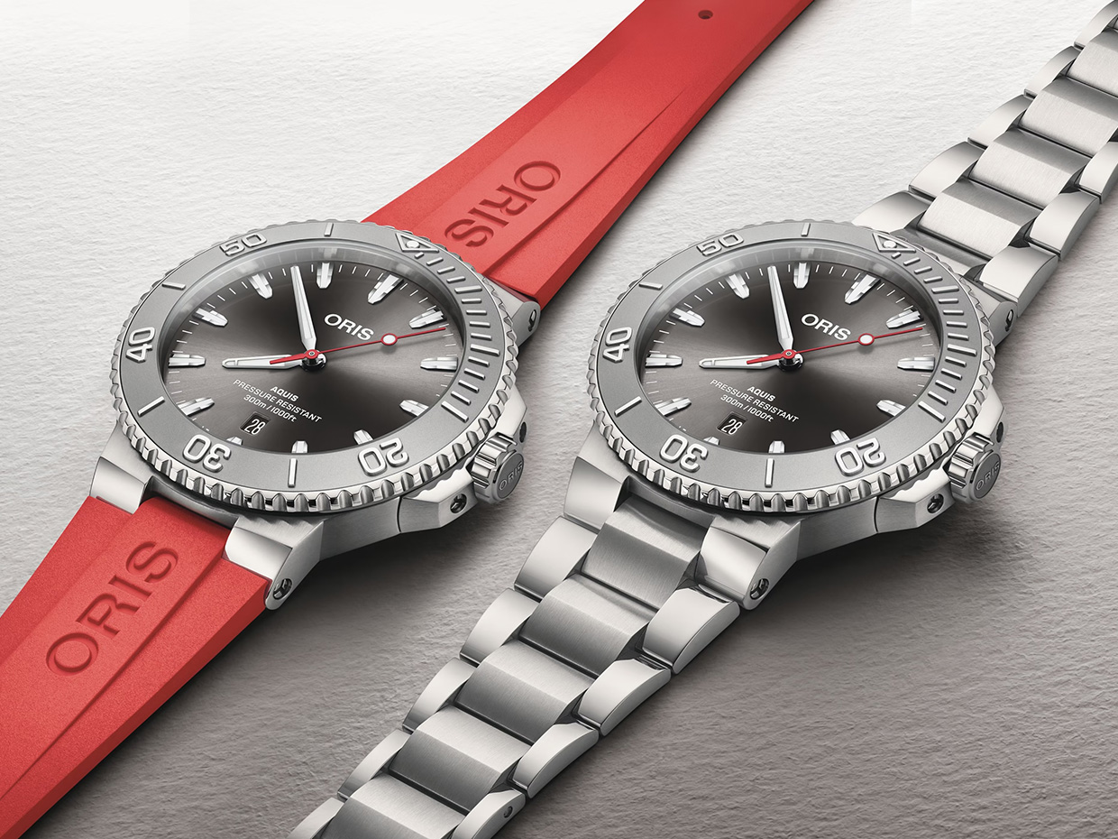ORIS AQUIS DATE RELIEF 43.5 MM Released With Minor Facelift