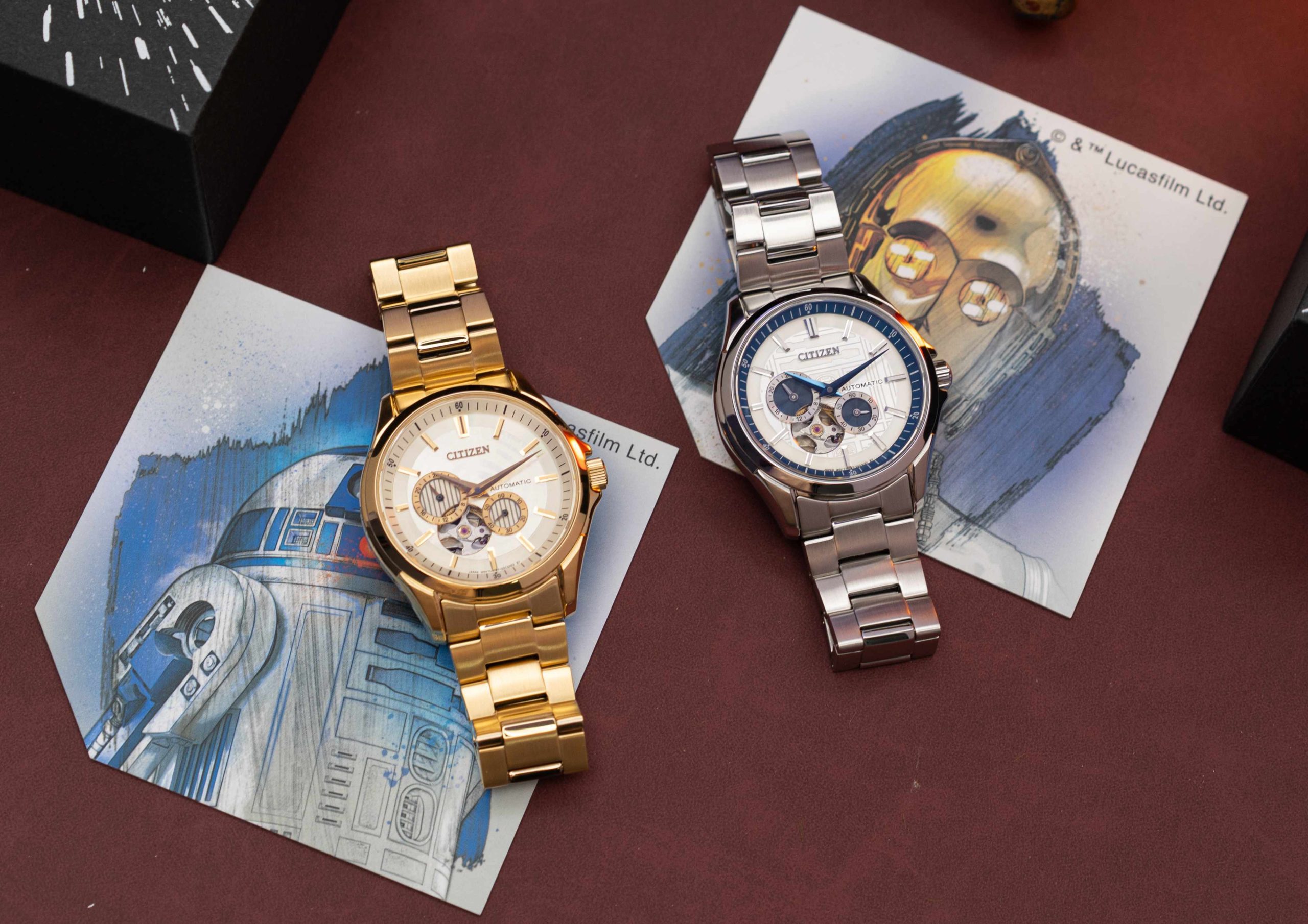 Ready to fight Dark Side! Citizen X Star Wars NP1013-53P & ​​NP1017-61A Inspired 2 Droid Luke Skywalker