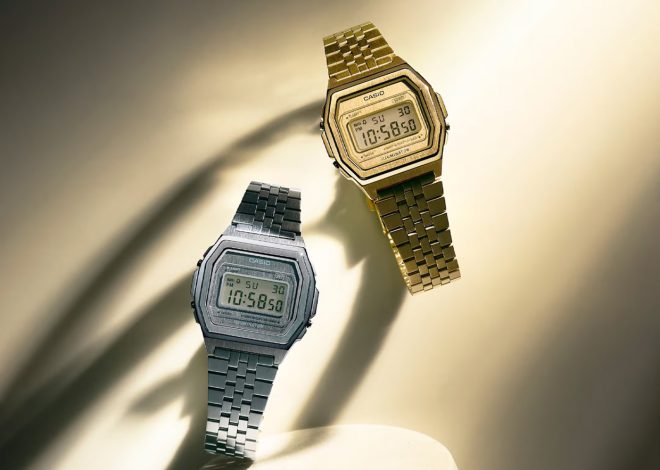 Peek 2 Casio Vintage Watches: A1000A-7 & A1000G-9 which will be released in several countries