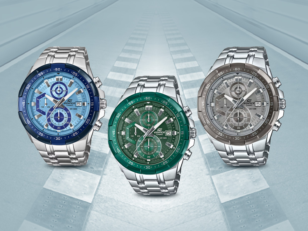 Casio Edifice EFR-539DE Series released, performing with three-dimensional bezel