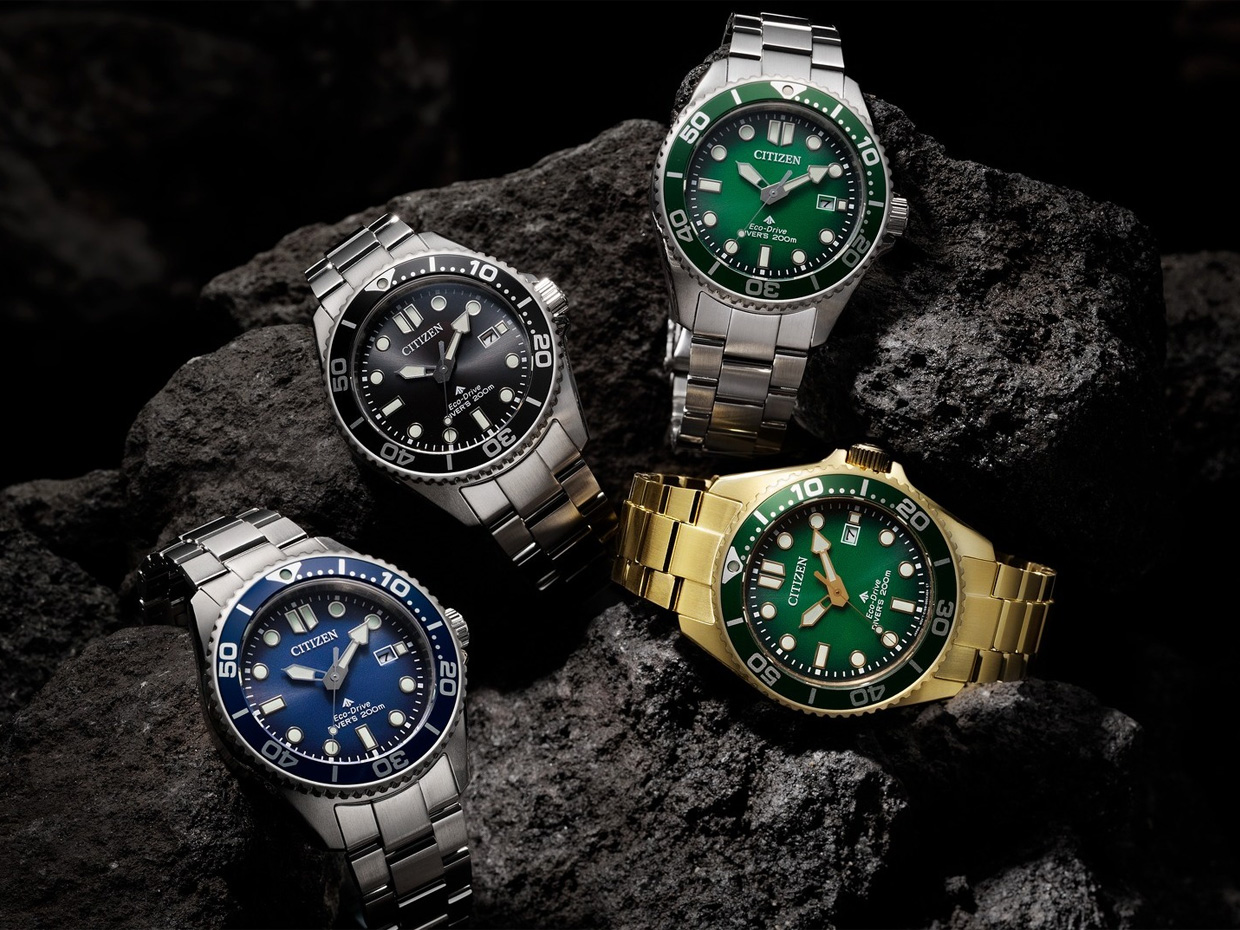 4 Citizen Promaster Marine Eco-Drive has just been released, peek at the design and specifications!
