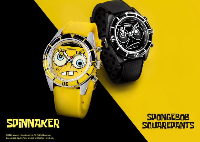 Spinnaker introduces Fleuss Chronograph SP-5154 SpongeBob Squarepants Eyedial: Sports of Unique Watch with Meca-Quartz Chronograph