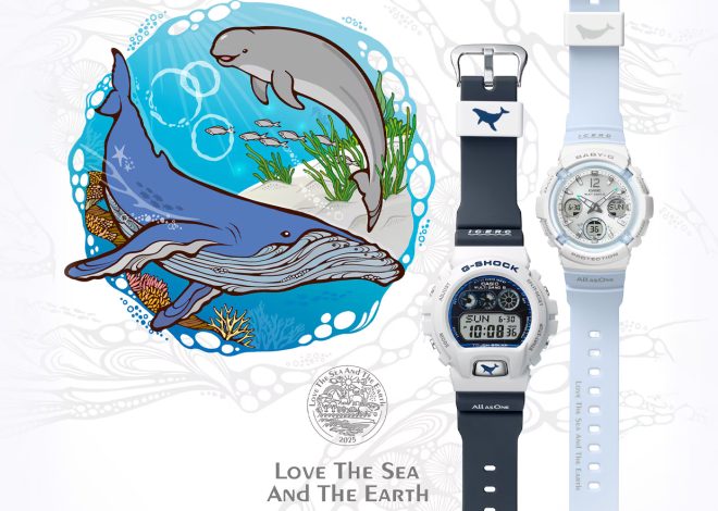 G-SHOCK X ICERC Japan released “Love the Sea and the Earth 2025” GW-6905K-7A and BGA-2800K-7A