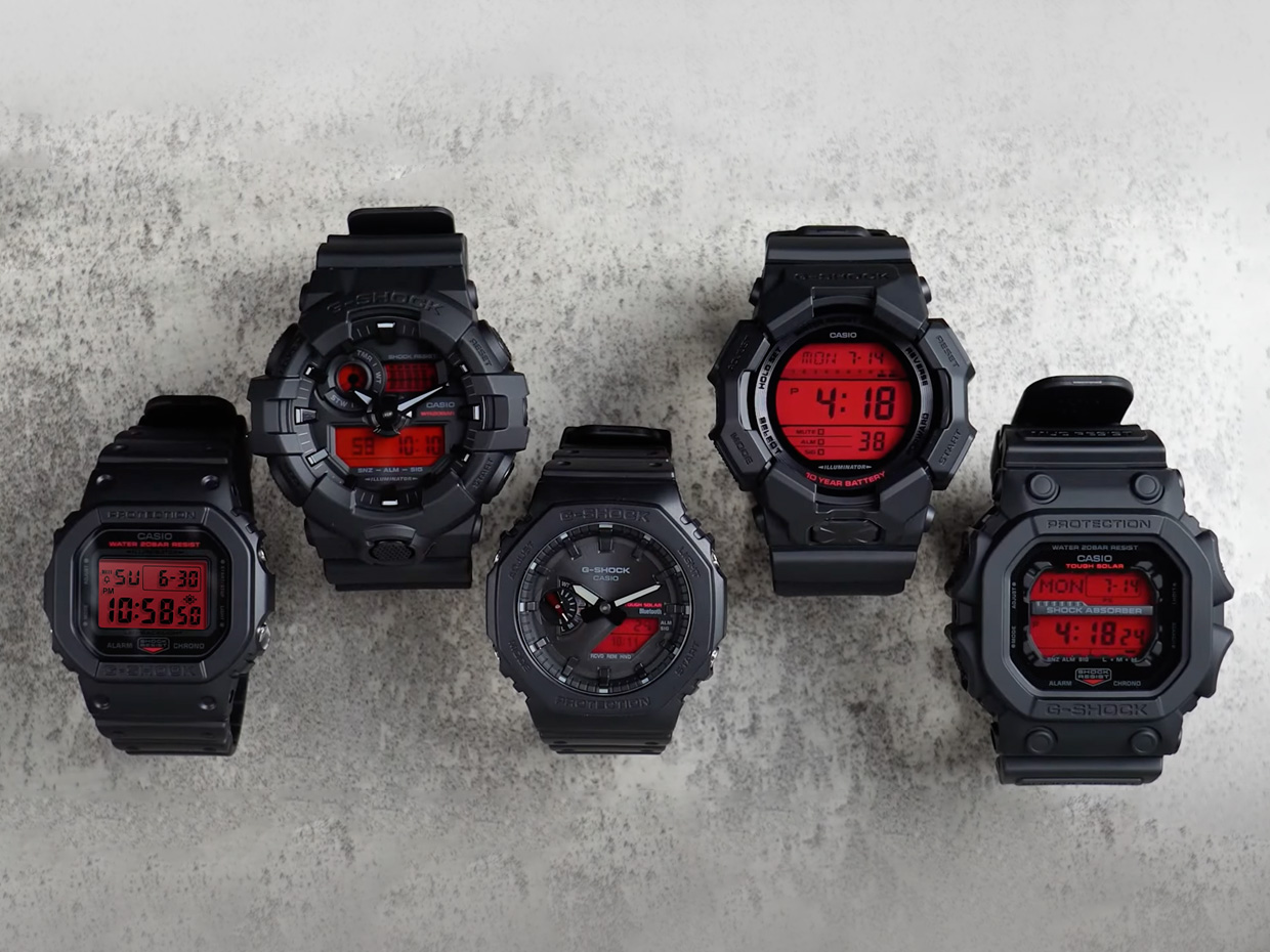 Hands-on Review of G-Shock Black and Bold Red Series: Combination of Strength & Courage