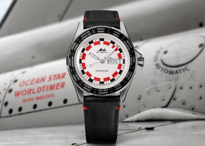 Mido released the latest Ocean Star WorldTIMER with style from the 1970s