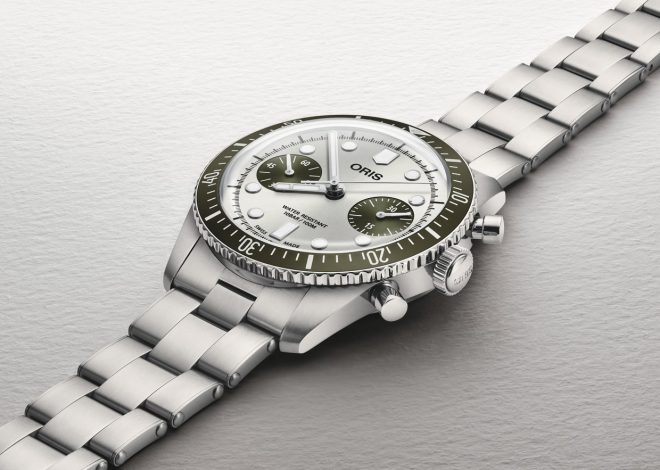 ORIS Introduce Sixty -Five Diver 40 MM Green Samudra Chronography