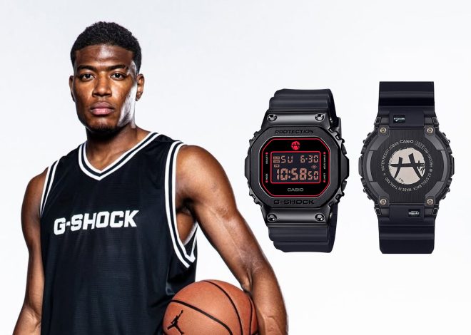 So the fifth collaboration, Casio is rumored to be released by G-Shock Rui Hachimura GM-5600RH-1