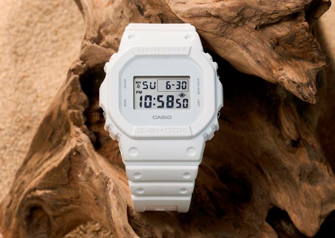 Coming Soon: G-Shock DW-5600ww-7 Monochromatic which appears all-white
