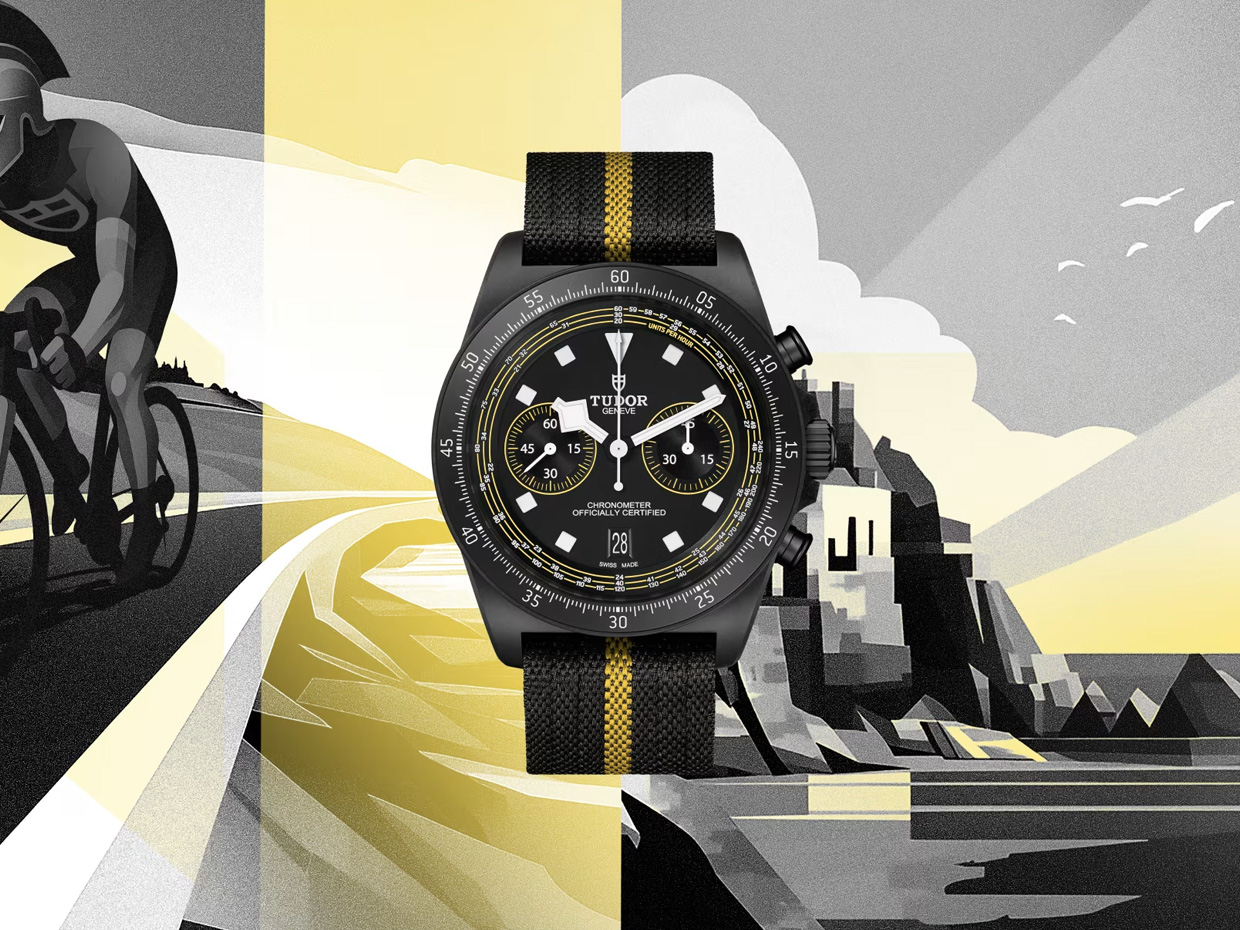 Tudor released Pelagos FXD Chrono “Yellow” as a tribute for legendary bicycle racer Fabian Cancellara