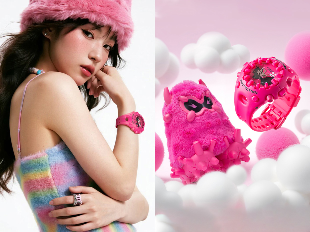 G-Shock Cooleyes “Alien” GA-V01-4A was released with an additional girly pink color