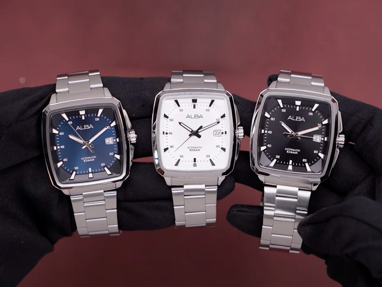 Hands-on Affordable Trio Watch Trio: Alba Mechanical Au4043X1, AU4039X1, & Au4045X1