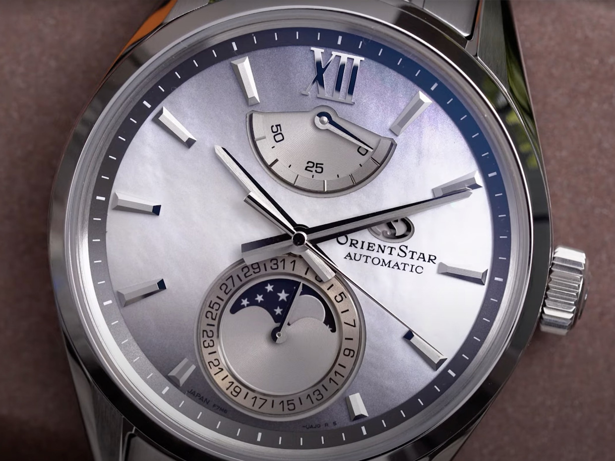 Hands-On: Orient Star M34 F7 Re-Wey0202A Moonphase Aurora Mother Pearl Dial Dial Limited Edition