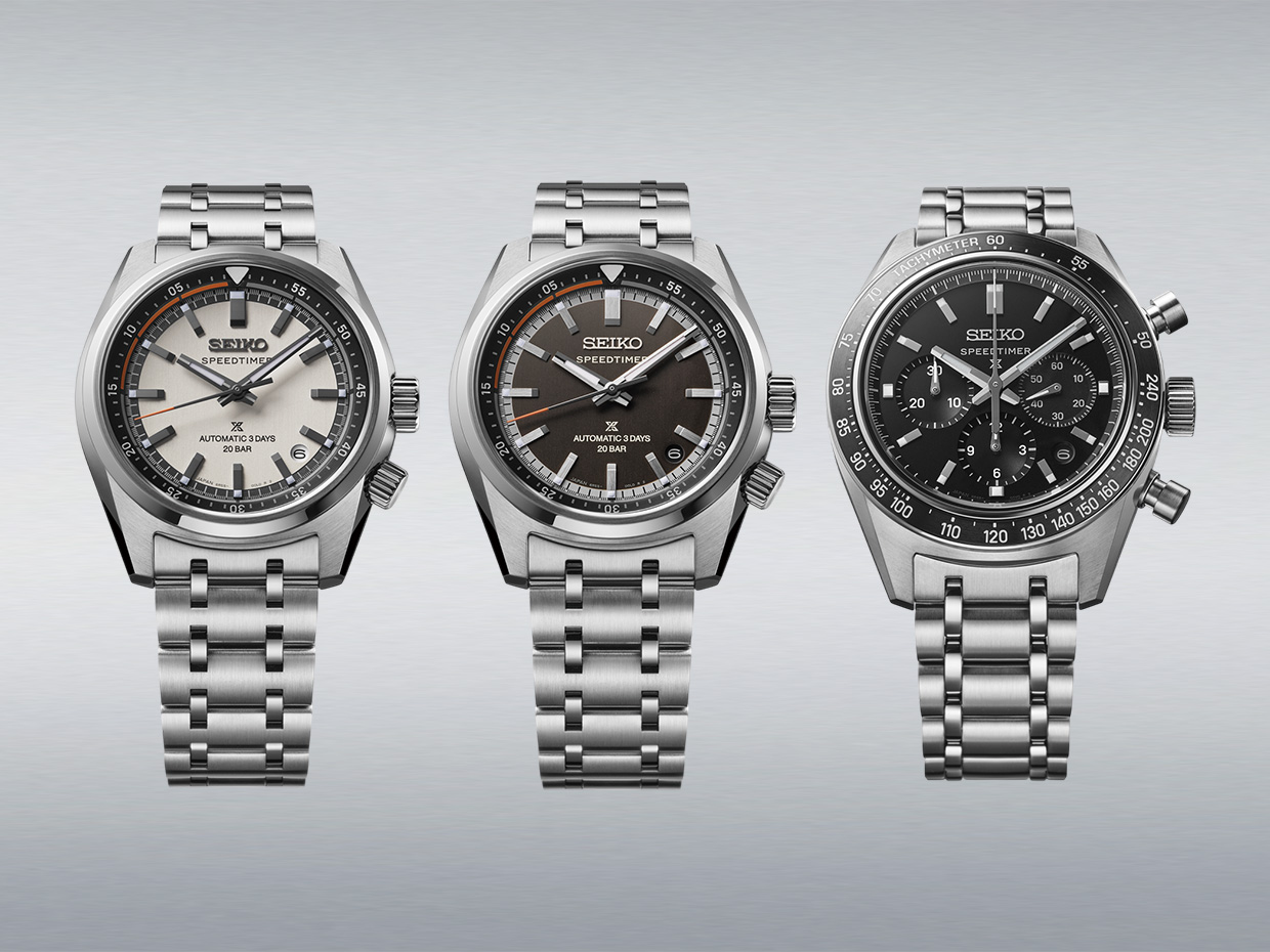 Seiko Recommend the Latest Prospex Speedtimer Trio: SPB513J1, SPB515J1, and SRQ055J1