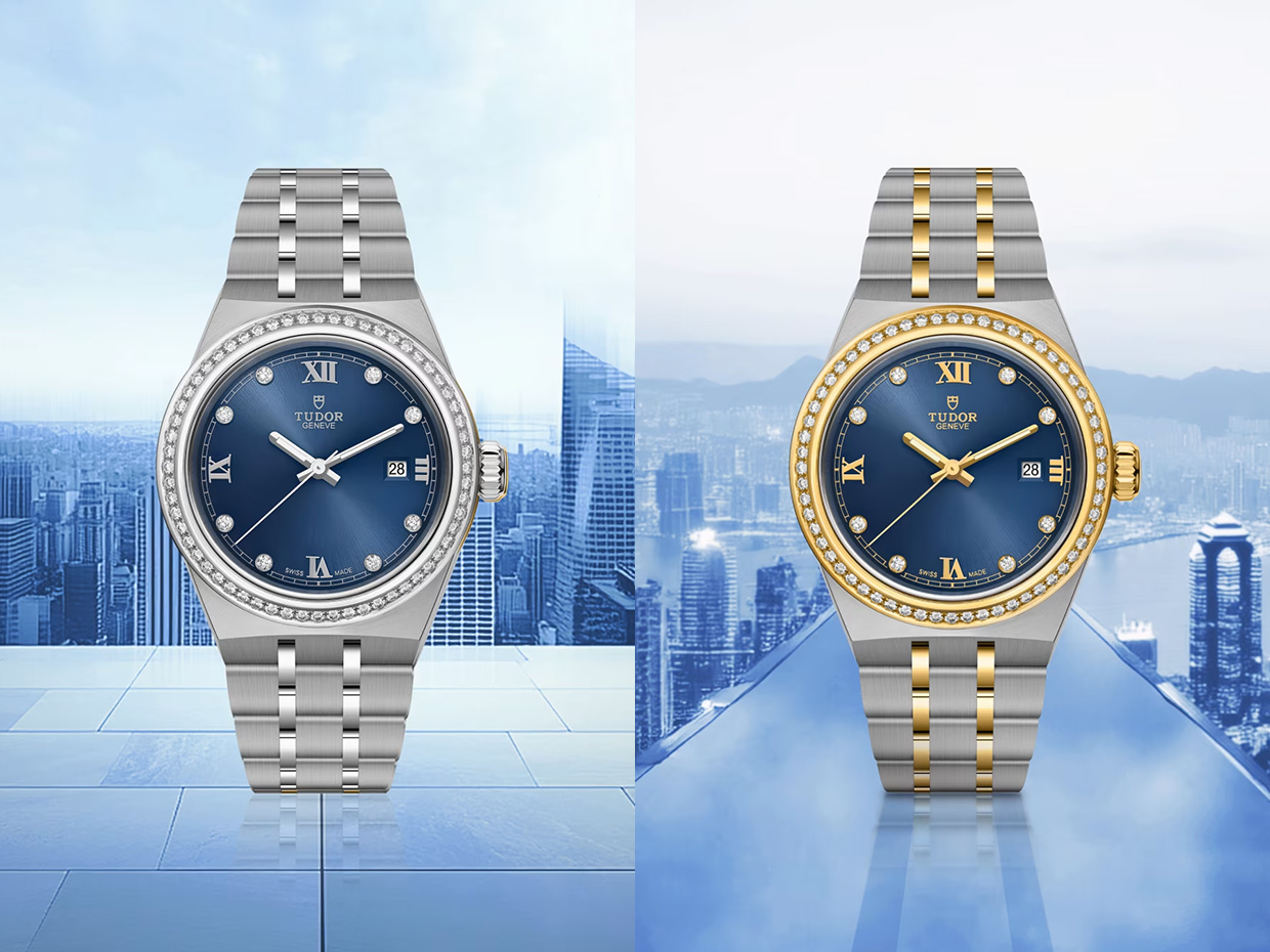 2 Tudor Royal New Released, Comes with Blue Diamond Dial Dial