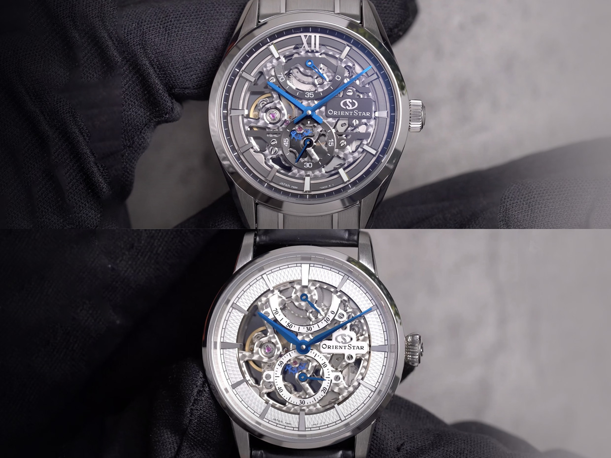 Review Orient Star Skeleton Mechanical M34 F8 Re-AZ0101n & M45 F8 Re-AZ0005S: Thin Premium Skeleton Watches with Mems Technology