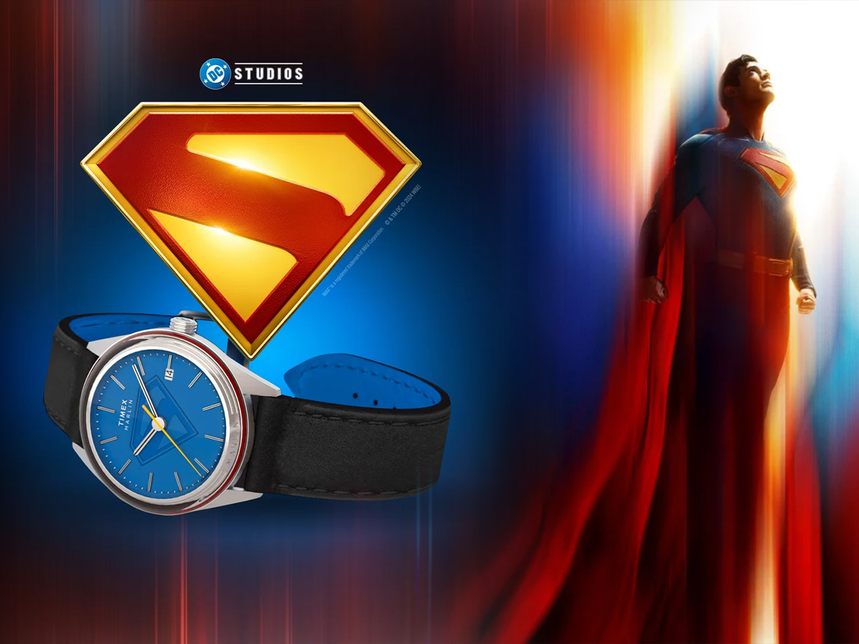TIMEX X SUPERMAN, LIMITED EDITION AUTOMATIC JET AUTOMATIVE JET release