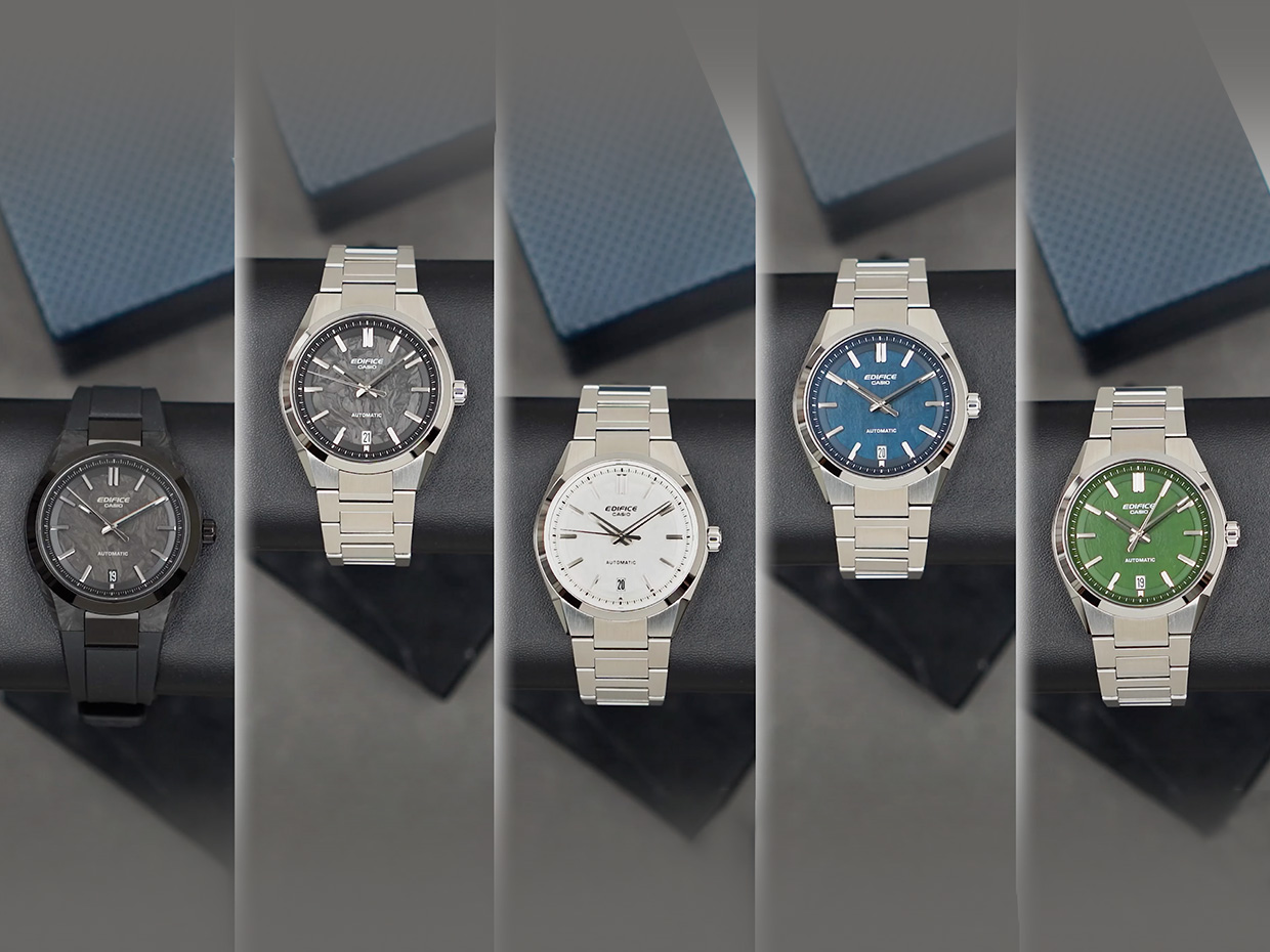 Hands-On Review Casio Edifice EFK-100 Automatic: Casio First Mechanical Automatical Watches