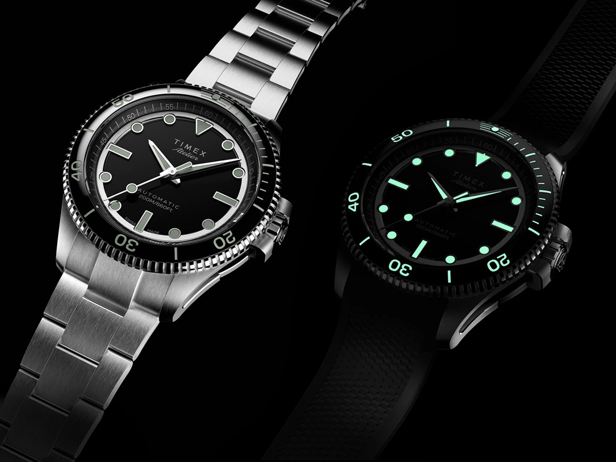 TIMEX Atelier Marine M1A Tw2Y72500 & TW2Y72600: Diving Switzerland Making Prime From Timex
