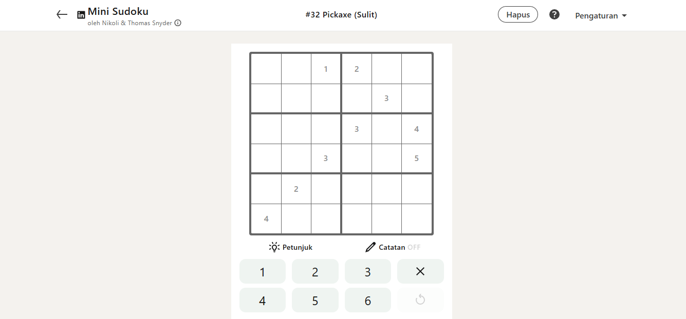 Mini Sudoku game is a new strategy LinkedIn’s engagement
