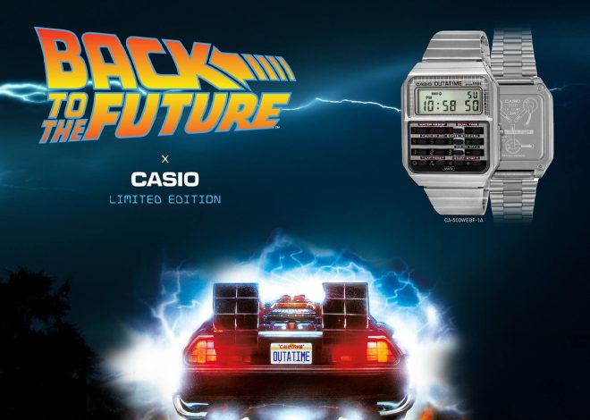 Coming Soon: Casio Vintage Calculator CA-500WEBF -1A Returns to the Future 40th Anniversary Limited Edition