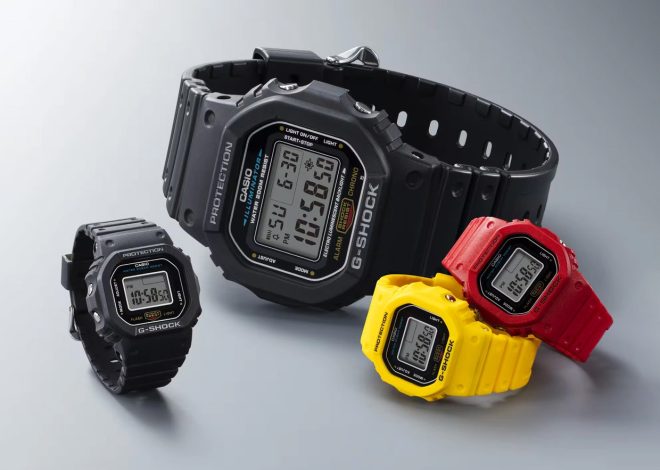 Coming Soon: Casio G-Shock Nano DWN-5600 Series Ring Watch, the First G-Shock in Ring Size