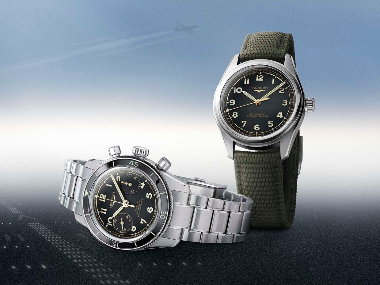 Longines released the Spirit Pilot and Spirit Flyback Chronograph