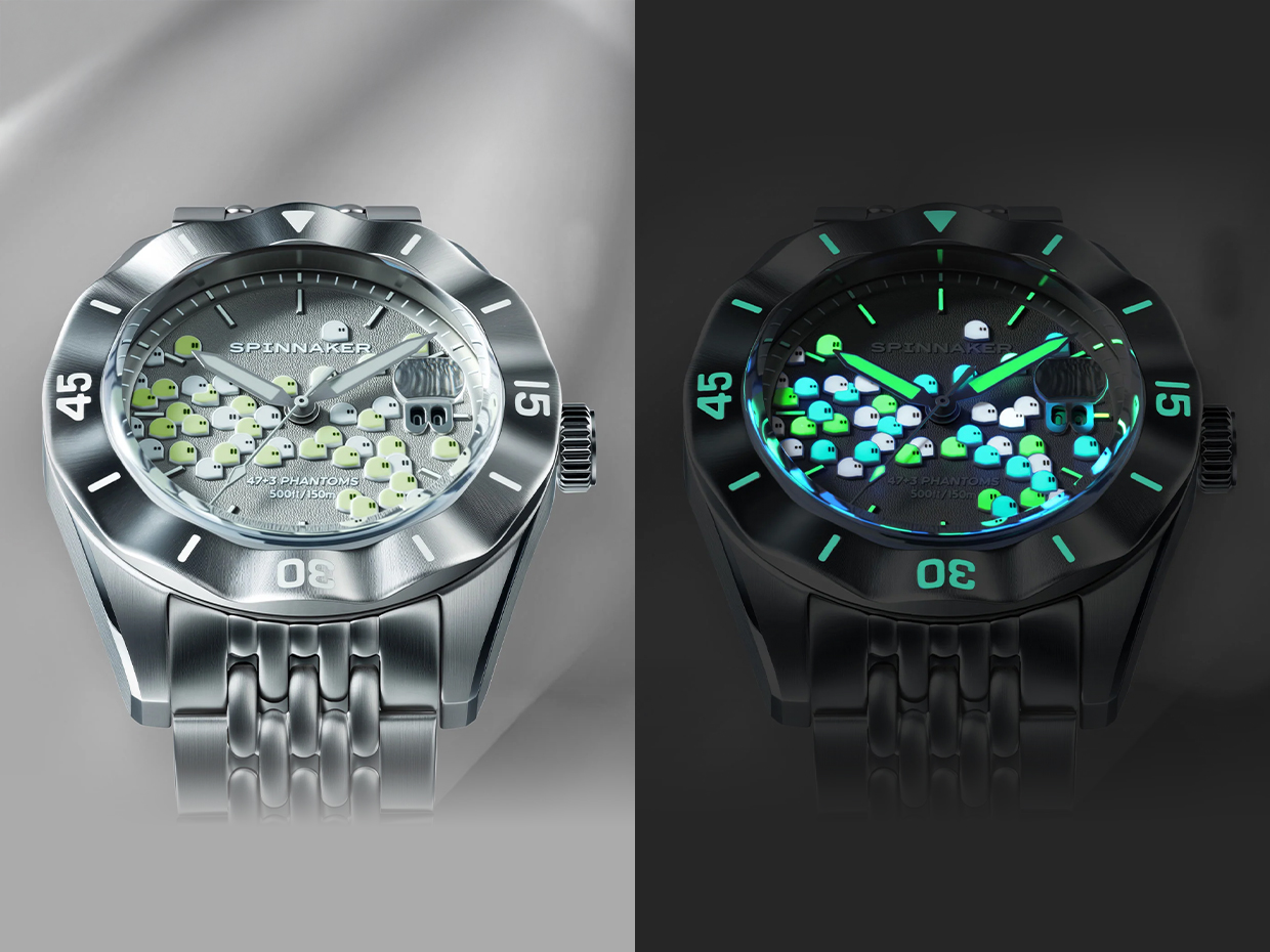 Coming Soon, Spinnaker Fleuss x Seconde/Seconde/ 50 Phantoms 2025 Edition: Phantom Steel SP-5170-11A-Q and Phantom White SP-5170-11B-Q