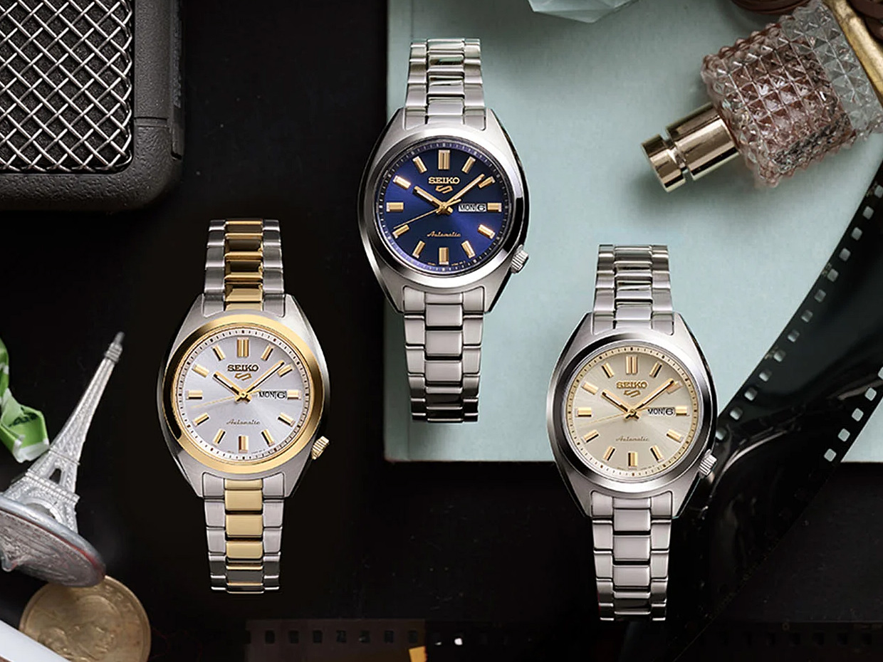 Seiko Releases 5 Sports “Hebitama” SNXS Series for Women
