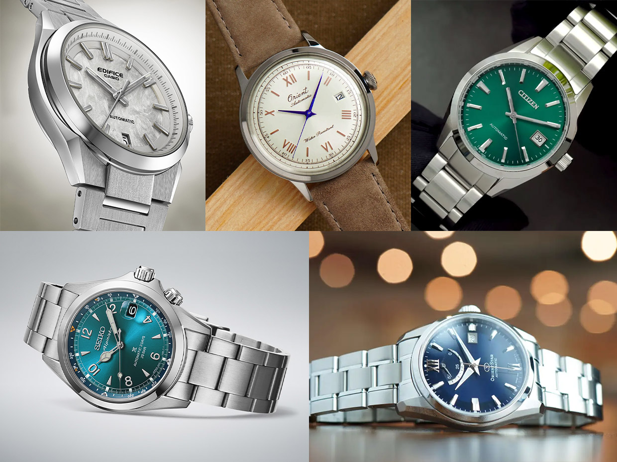 Recommendations for 5 elegant Japanese automatic men’s watches that are suitable for wearing during the New Year 2026
