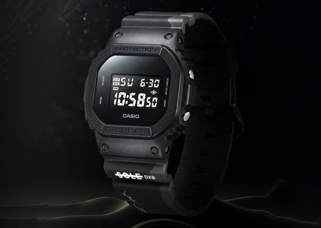 G-Shock x Sole DXB Collaboration Presents Desert-Inspired DW-5600 Limited Edition Matte Black