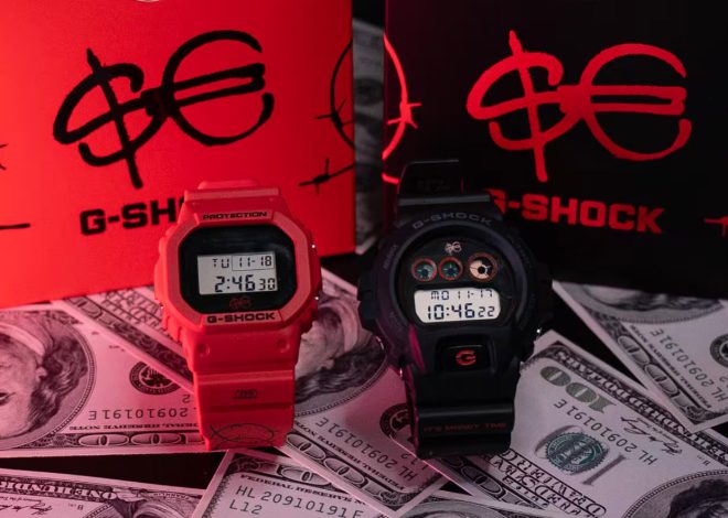 G-Shock Collaborates with Italian Rapper, Sfera Ebbasta, by Releasing DW-5600SFE25-4 and DW-6900SFE25-1