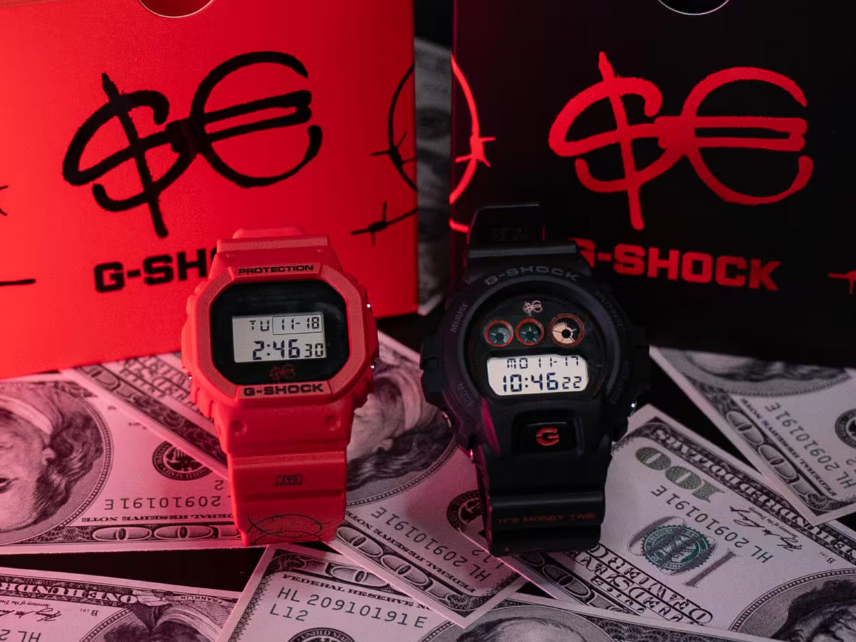 G-Shock Collaborates with Italian Rapper, Sfera Ebbasta, by Releasing DW-5600SFE25-4 and DW-6900SFE25-1