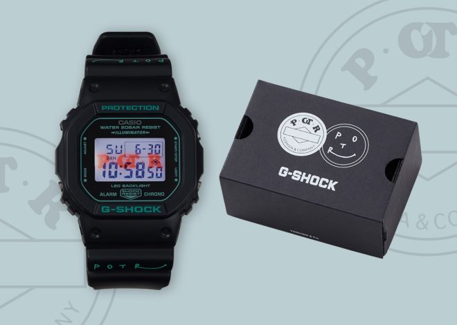 G-Shock x POTR DW-5600 Collaboration to be Released in Japan!