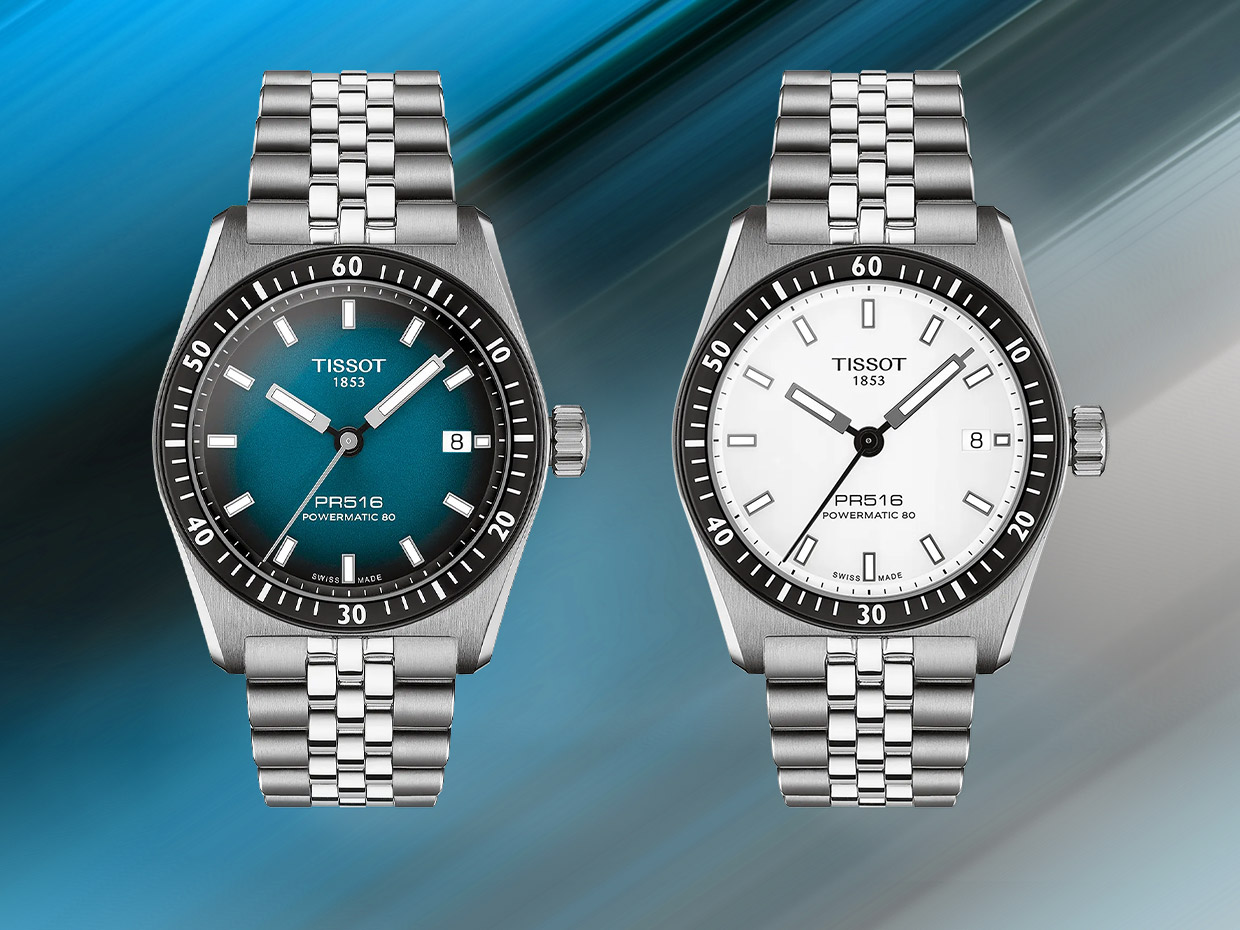 Early 2026, Tissot Adds 2 New Variants to the PR516 38 mm Powermatic 80 Collection