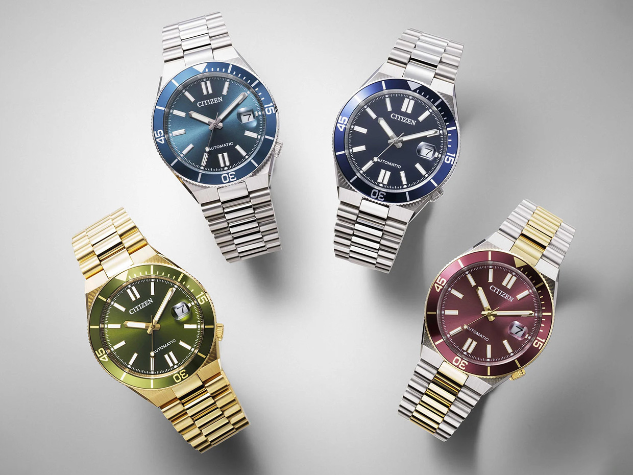 Citizen Releases Tsuyosa with Rotating Bezel Named Tsuyosa Shore