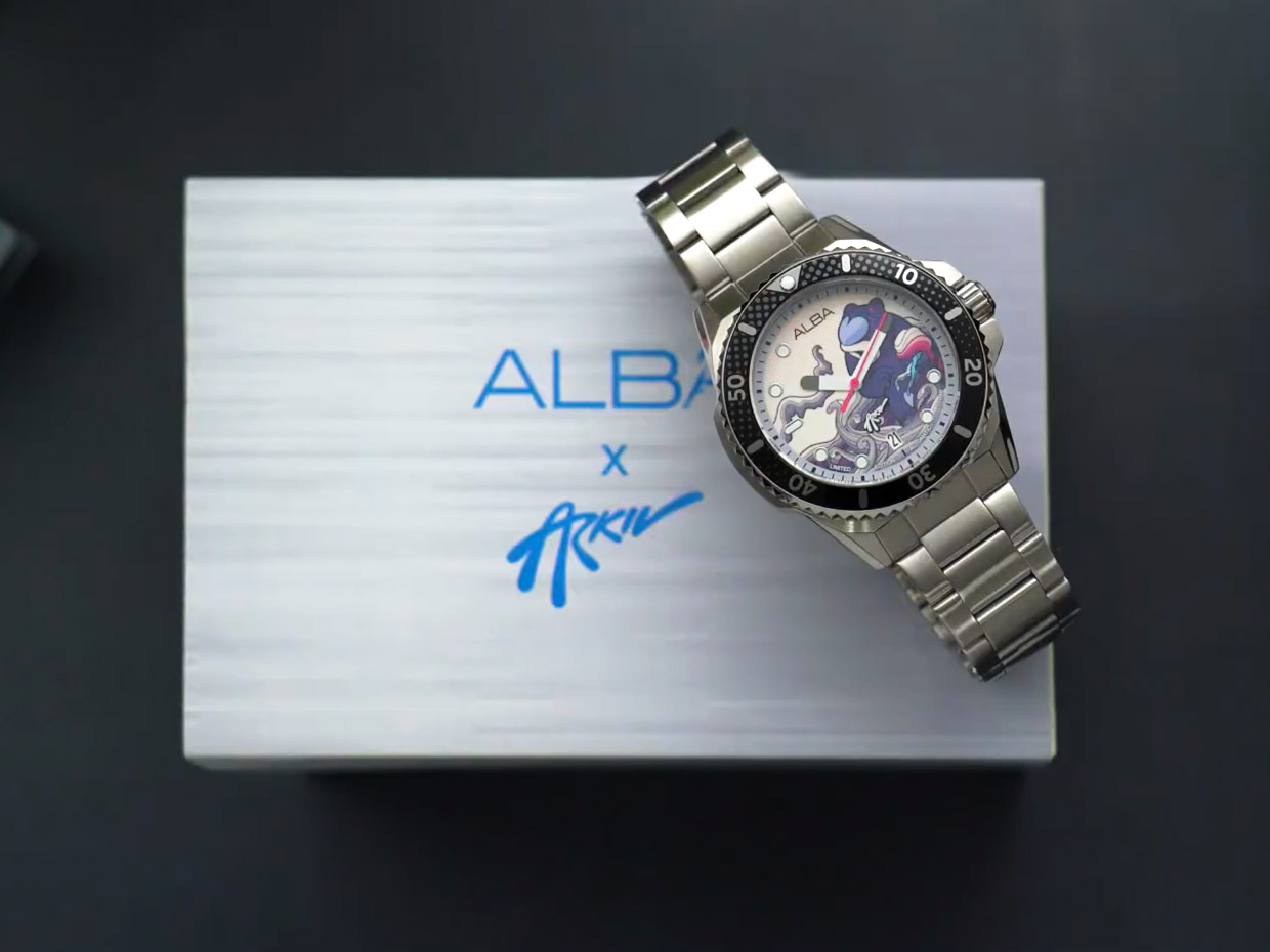Alba x Arkiv “Sea Of Color” Mechanical AU4079X1 Newly Released Limited Edition, Result of Collaboration with Indonesian Contemporary Artists