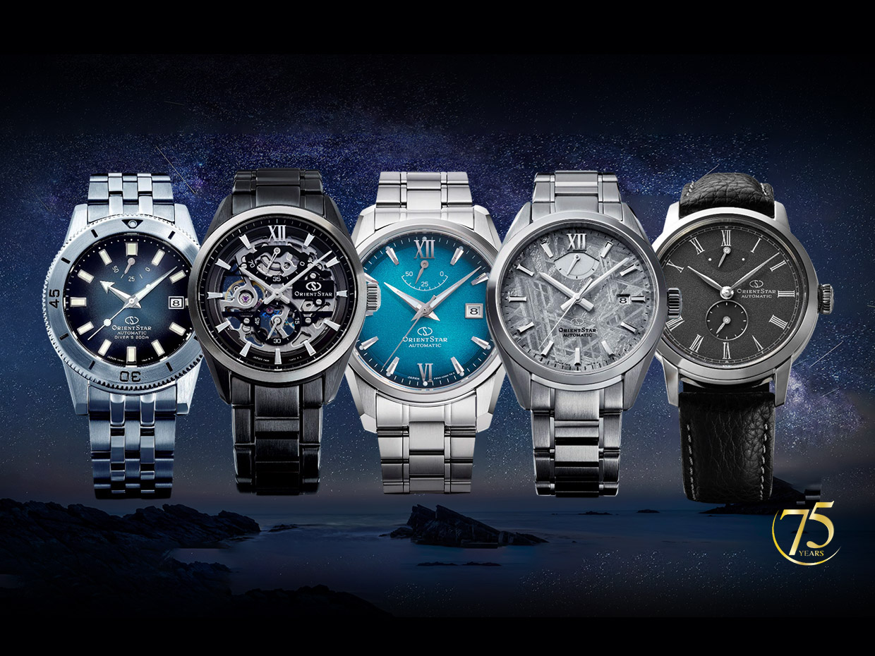 Celebrate 75th Anniversary in 2026, Orient Star Releases 5 Limited Edition Collections