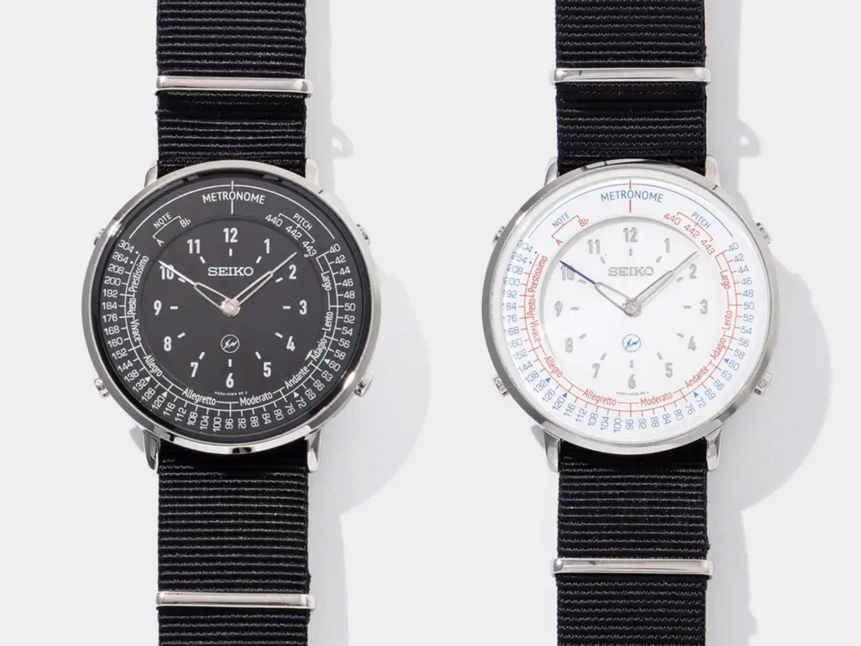 Seiko x Fragment x VA Releases 2 Metronome Watches in Japan After Hiroshi Fujiwara Leaked