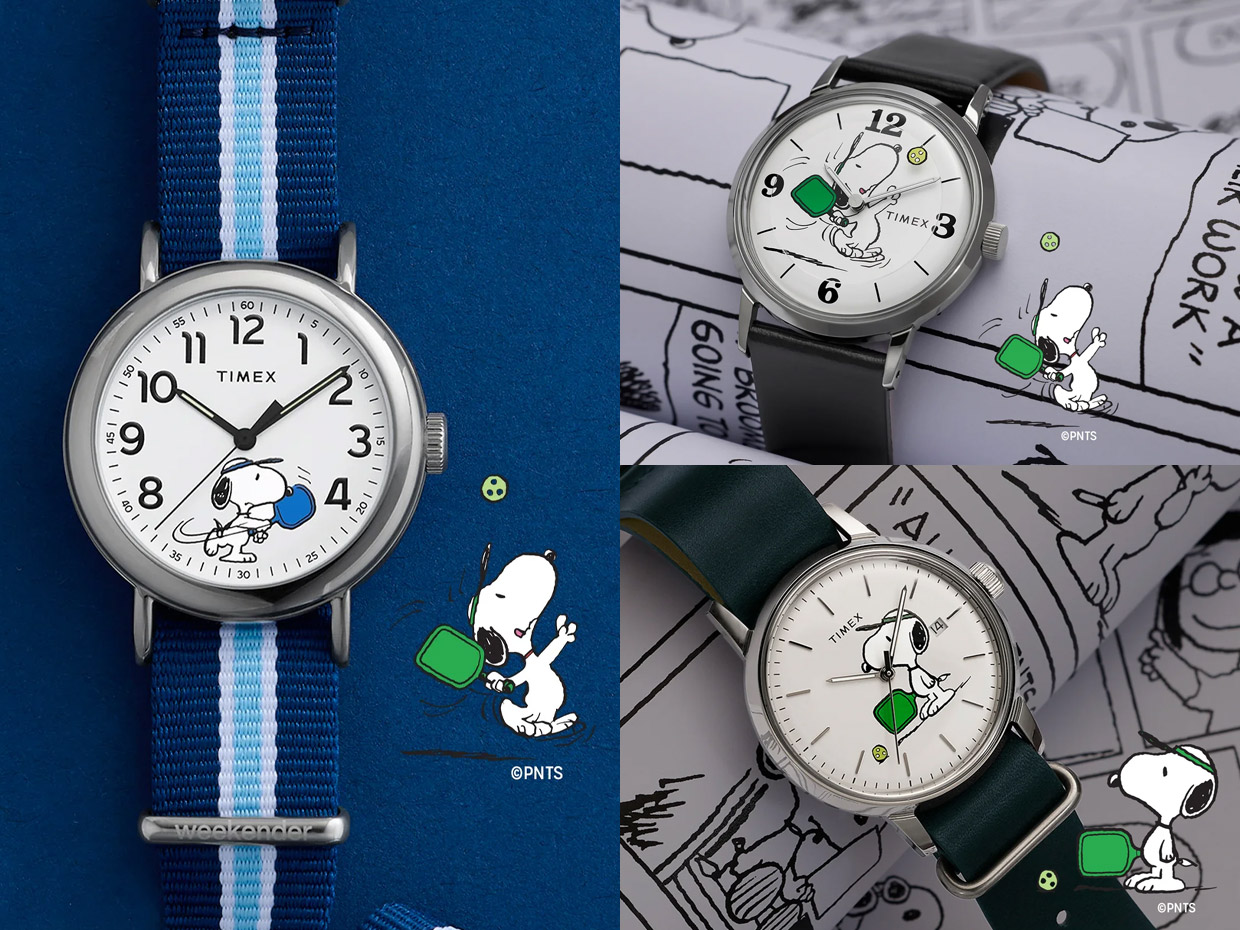 Take a peek at 3 Peanuts x Timex Pickleball Collaboration watches