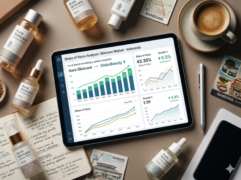 Share of Voice Cosmetics: Libas Brand Global Agency Strategy