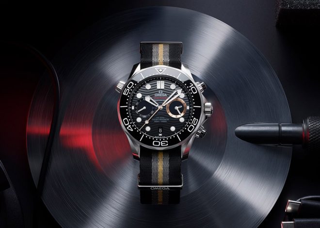Finally, the watch in the James Bond game is released in the real world, Omega Seamaster Diver 300M Chronograph 007 First Light