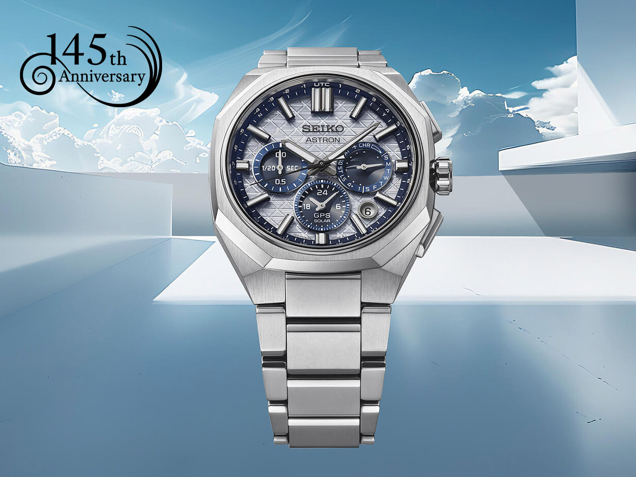Celebrating its 145th Anniversary, Seiko Releases Astron GPS Solar Dual-Time Chronograph