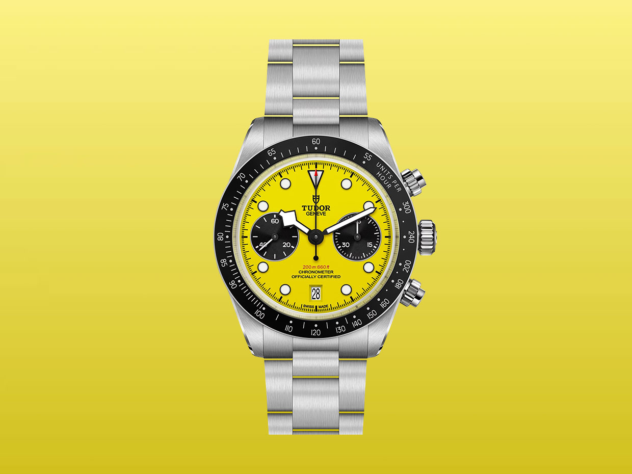 Tudor Releases Black Bay Chrono 39 “Bumblebee”, Comes with Smaller Diameter and Yellow Dial
